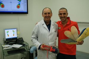 Chema Martinez con Angel de la Rubia